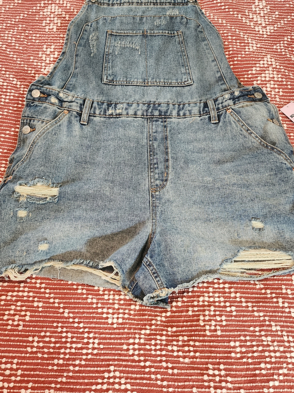 Target Medium Blue Denim Overalls with Bib